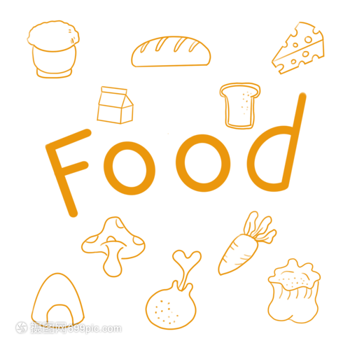food食物背景